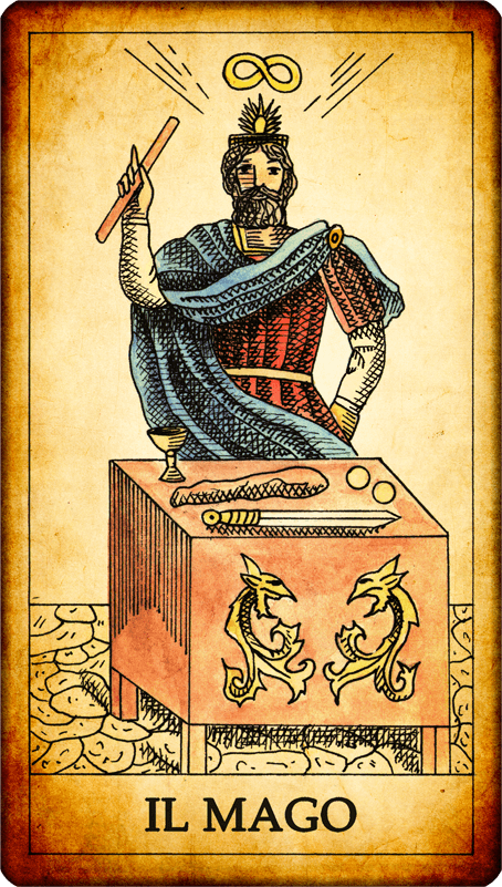 Mazzo Tarocchi Acquario – Carte In Rame 10,2x6 Cm, 78 Pezzi, Per Principianti Ed Esperti, Zodiaco